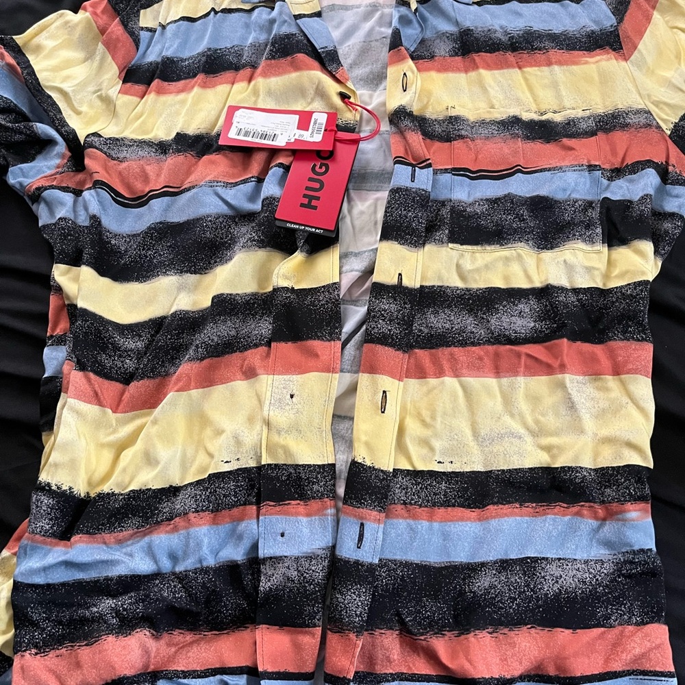 HUGO Multicolor Striped Jacket